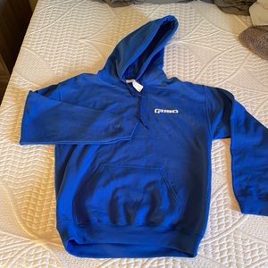 Men’s medium hoodie NEW blue
